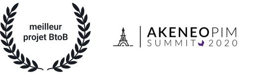 Meilleur projet BtoB AkeneoPIM Summit 2020